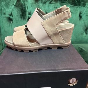 Joanie II slingback. Sorel grey/cream size 7 EUC